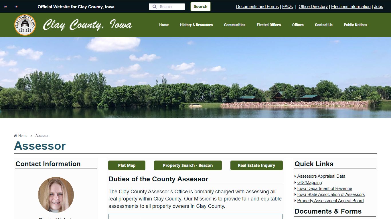 Clay County Assessor’s Office - Clay County, Iowa